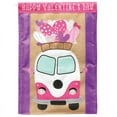 thumbnail image 1 of Flag Valentine Day Bus Polyester, 1 of 2