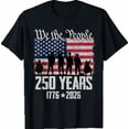 thumbnail image 1 of Flag Vintage 250 Years American 1776 2026 250th USA Birthday T-Shirt, 1 of 2