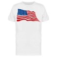 thumbnail image 1 of Flag Waving T-Shirt Men -Image by Shutterstock, Male x-Large, 1 of 2