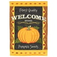 thumbnail image 1 of Flag Welcome Pumpkin Polyester, 1 of 2