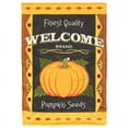 thumbnail image 1 of Flag Welcome Pumpkin Polyester, 1 of 2