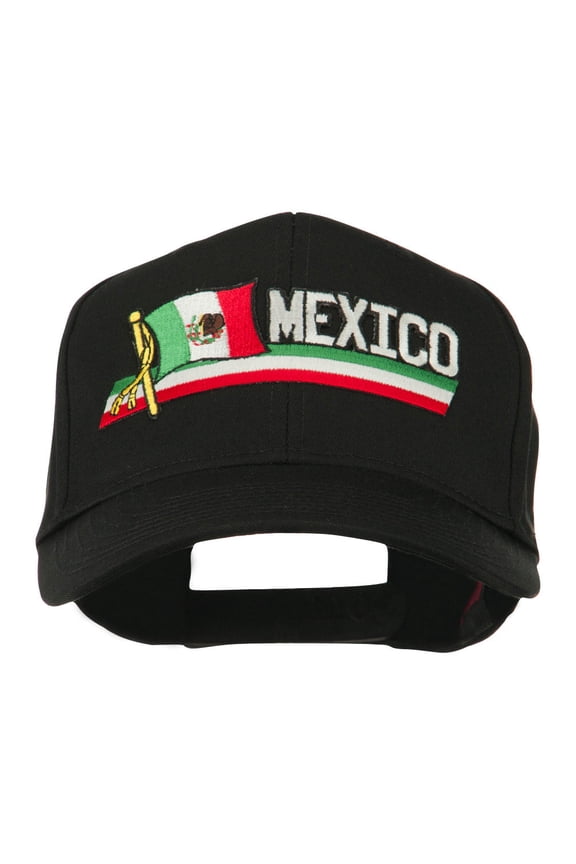 Flag and Name Patched Cap - Mexico OSFM