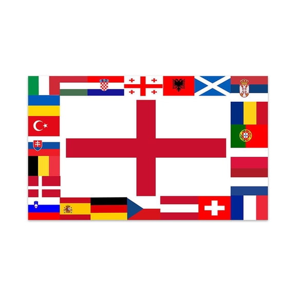 Flag for The Round of 24 of The #European Cup# Home Parties Decoration Hot L7 H1Q5