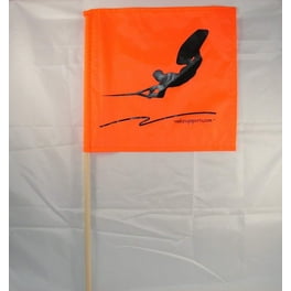 【中古】 Flag Flag Seachoice Heavy-Duty Marine-Grade Nylon Orange Ski Flag w