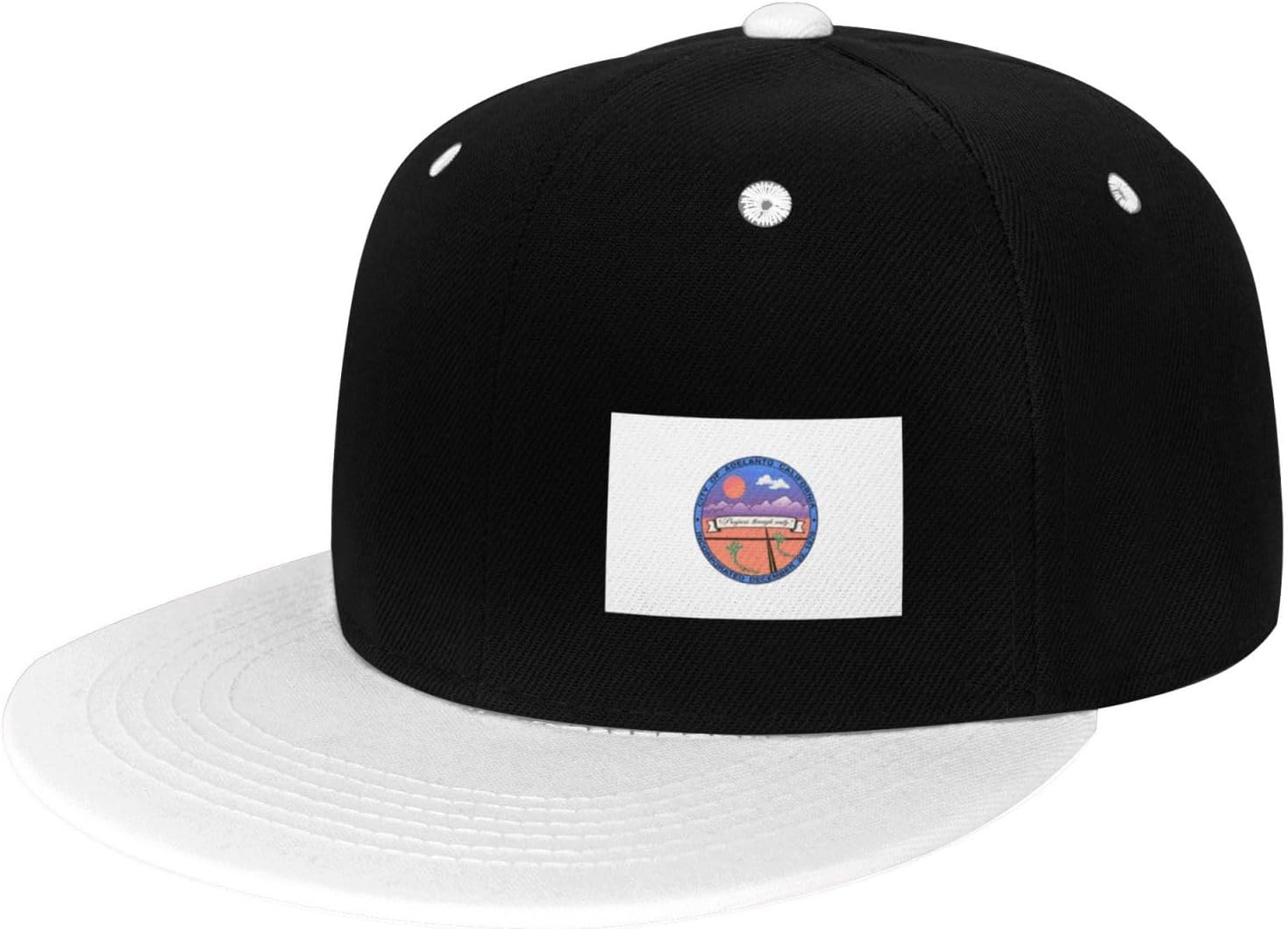 Flag of Adelanto, California Snapback Hats for Men Baseball Cap Trucker