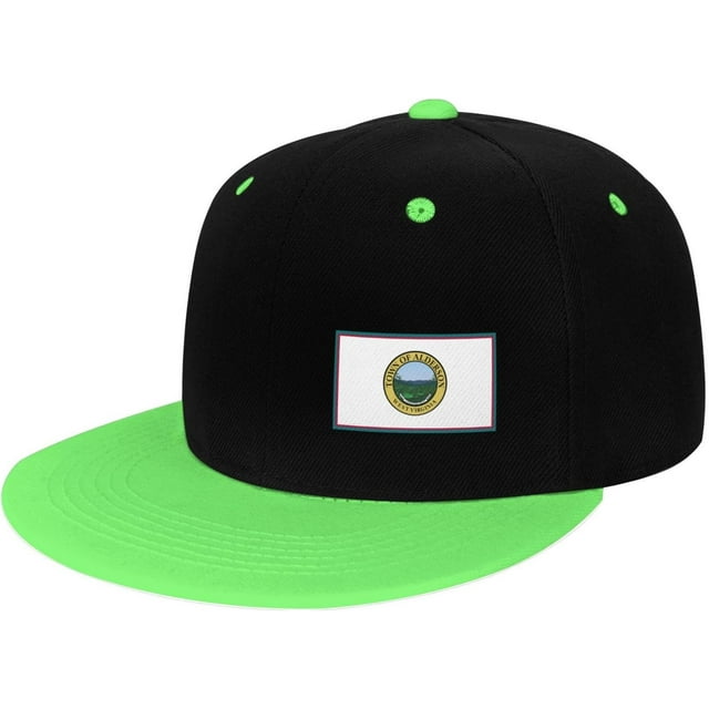 NOFO 757 Virginia Beach Snapback Trucker Hat - Cotton Front, Mesh Back