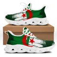 thumbnail image 1 of Flag of Algeria Design Flat Casual Women Shoes Lace Up Fashion Sneakers Wlaking Shoes Female Beach Footwear Zapatos, 1 of 6