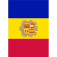 thumbnail image 1 of Flag of Andorra House Flag, 1 of 1