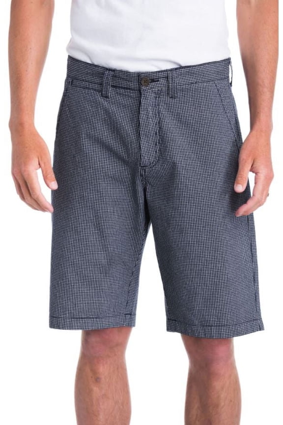 Flag of Anthem Navy Quincy Mini Check Short, 29