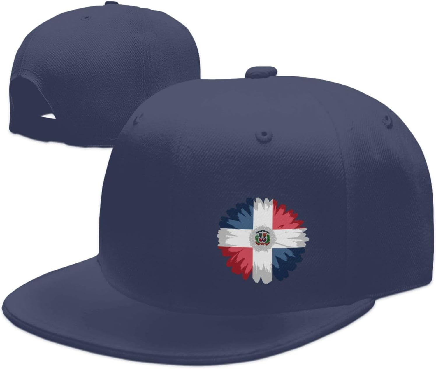 Lion & Guatemala Flag Flat Bill Baseball Cap - Adjustable Snapback Trucker Hat For Men & Women