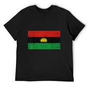 Flag of IGBO People Biafra Nigeria T-Shirt Black Small