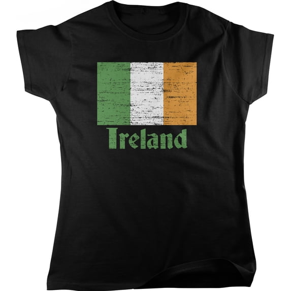 Flag of Ireland, Irish Flag, EIRE Pride, Women's T-shirt - Walmart.com