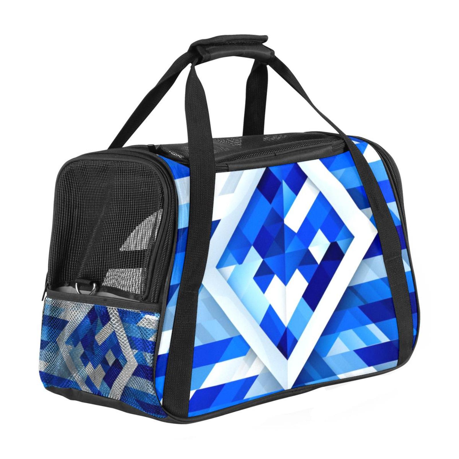 Flag of Israel SherpaLined Pet Bag for MediumSized Dogs, Durable