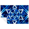 thumbnail image 1 of Flag of Israel Soft and Warm Microfiber Throw Blanket - Printed Lightweight Blanket for Sofa, Bed, Couch, Office, and Camping, 1 of 6