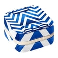 thumbnail image 1 of Flag of Israel Travel Portable Jewelry Organizer Box with Earring Holder, Bracelet Holder, and Necklace Organizer for Girls and Women, 1 of 6