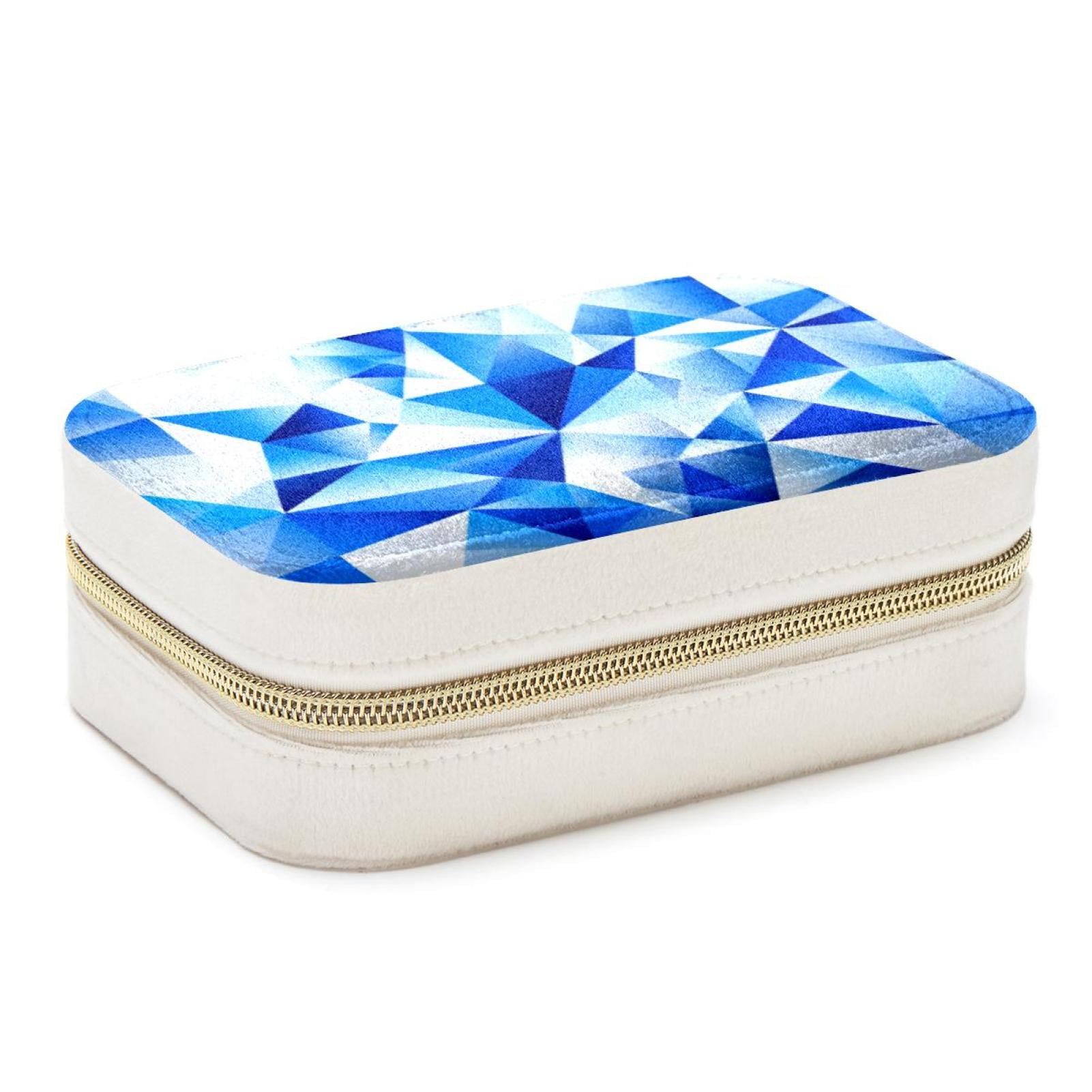 Flag of Israel Velvet Portable Decorative Box with Removable ...