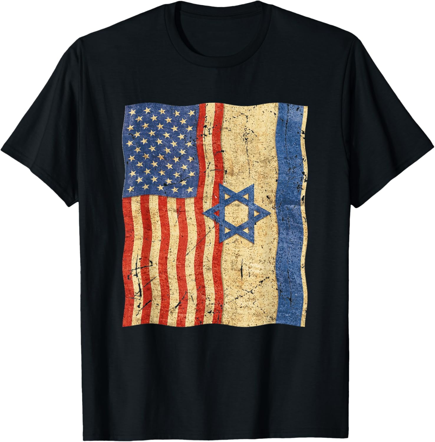 T-shirt Israele Da Uomo Bandiera Israeliana Stemma T-shirt - Foto 3
