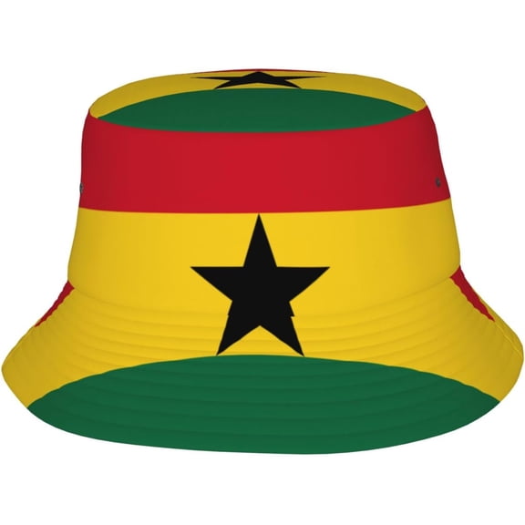 Flag of Lithuania Print Bucket Hat Sun Hat Summer Vacation Travel Fisherman Hat Travel Hiking Beach Caps