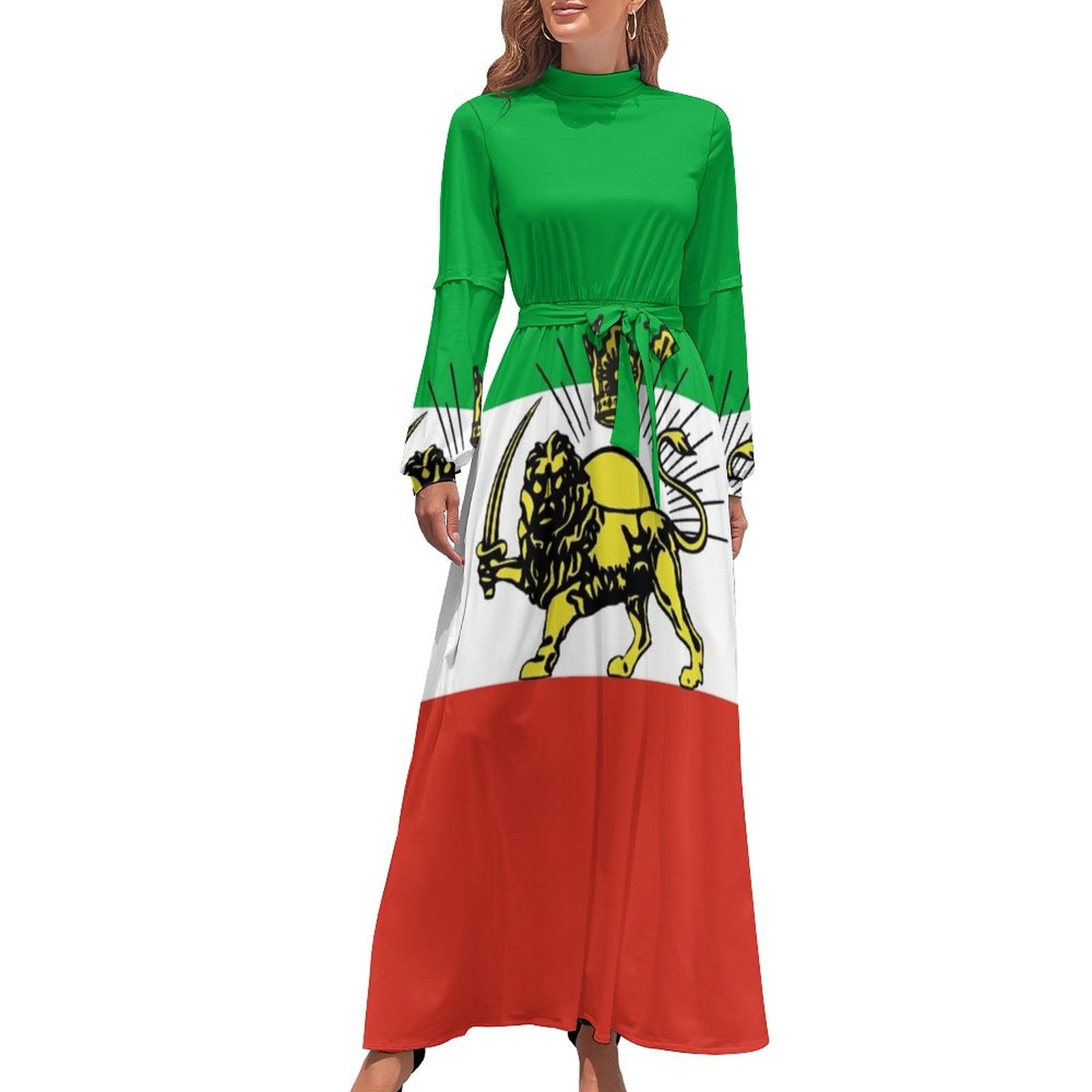 Flag of Persia / Iran (Pahlavi) Long Dress Woman dresses party dresses women - Walmart.com Flag of Persia / Iran (Pahlavi) Long Dress Woman dresses party dresses women - Walmart.com