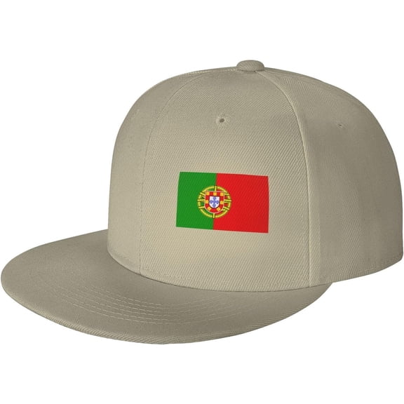 Flag of Portugal Flat Brim Cap Unisex Flat Bill Baseball Cap