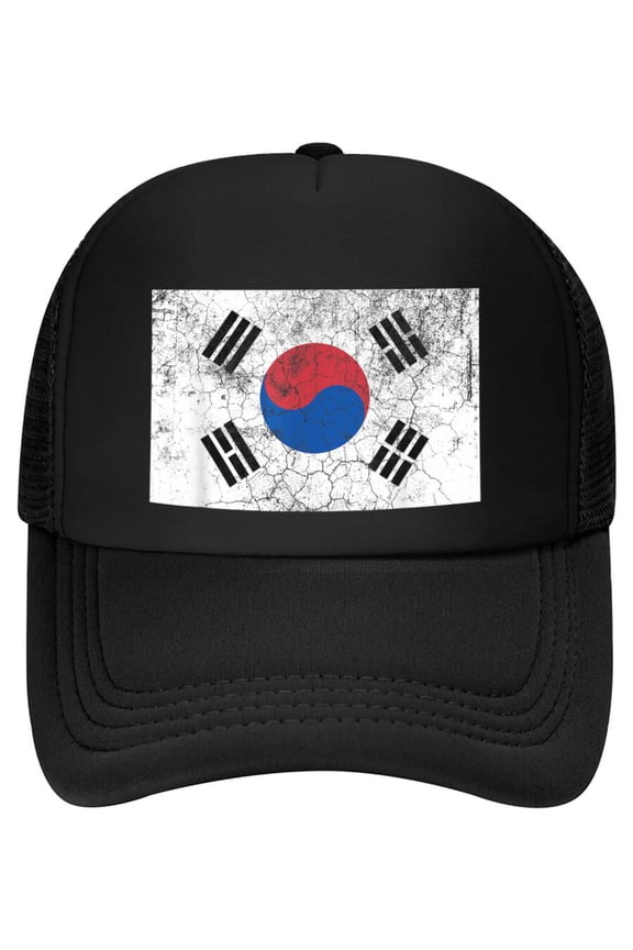 Flag of South Korea Korean Flag Graphic Baseball Cap