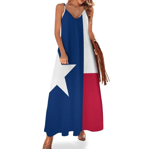 Flag of Texas - Texan Flag Sleeveless Dress dress dresses clothes for woman Dress