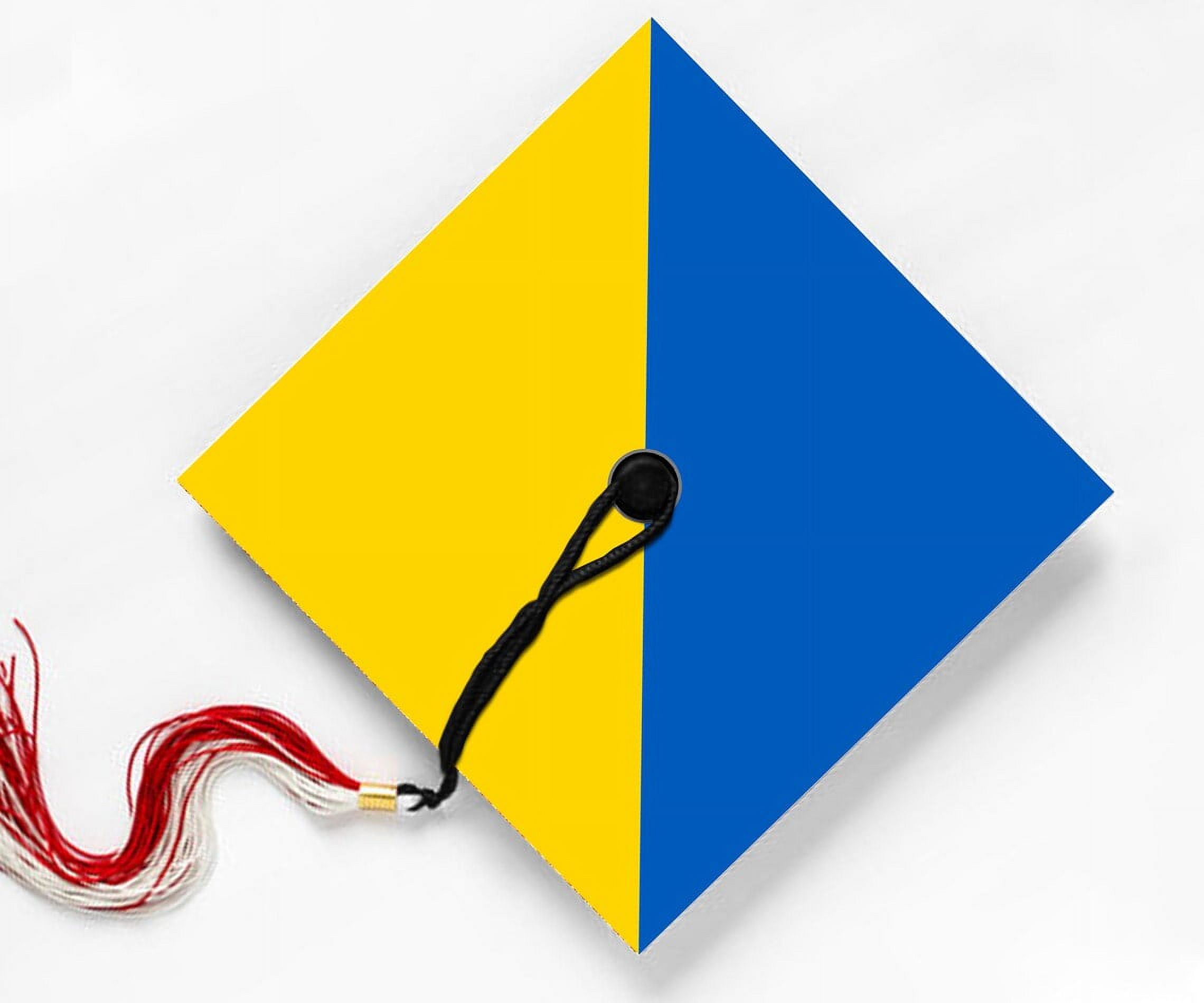Flag of Ukraine, Raise Your Flag, Graduation Cap Topper Decoration, Graduation Gift