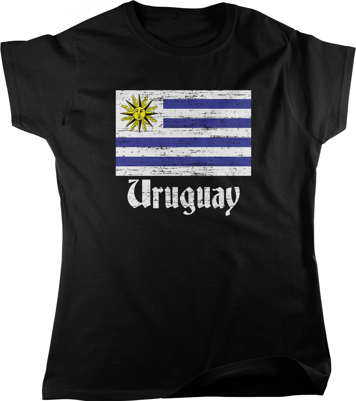 Flag of Uruguay, Pabellon Nacional Pride Women's T-shirt - Walmart.com