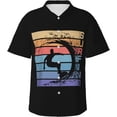 thumbnail image 1 of Flag of Venezuela Mens Hawaiian Shirt Short Sleeve Casual Button Up Tropical Summer Beach Shirt, 1 of 9