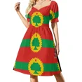 Flag of the Oromo People (Oromoo) Sleeveless Dress elegant guest