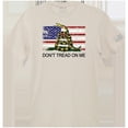 thumbnail image 1 of Flag with Gadsden Tactical Graphic Tee Shirt, Sand - Extra Large, 1 of 1
