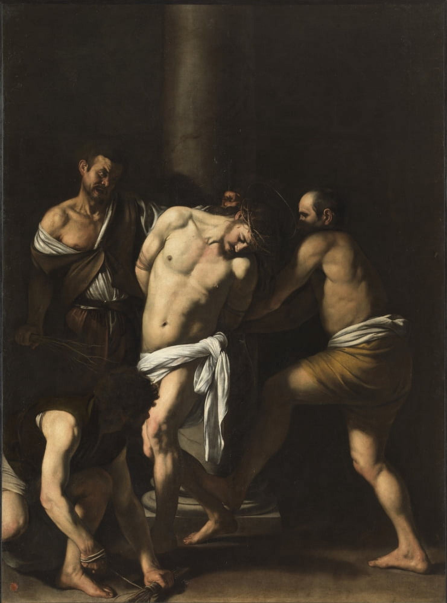 Flagellation Of Christ Canvas Art - (24 x 36)
