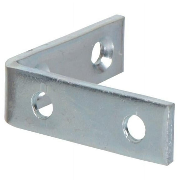Flagged - Zinc Corner Braces, 3.5 x 0.75 in. - Pack of 5