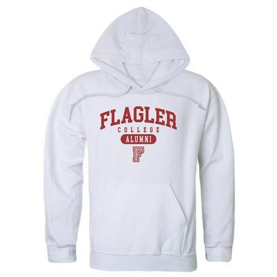 Flagler College Saints Alumni Hoodie, White - Medium