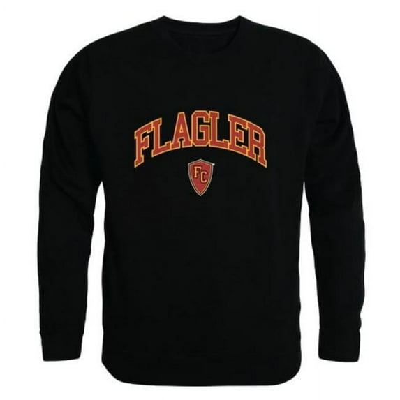 Flagler College Saints Campus Crewneck Sweatshirt, Black - Small