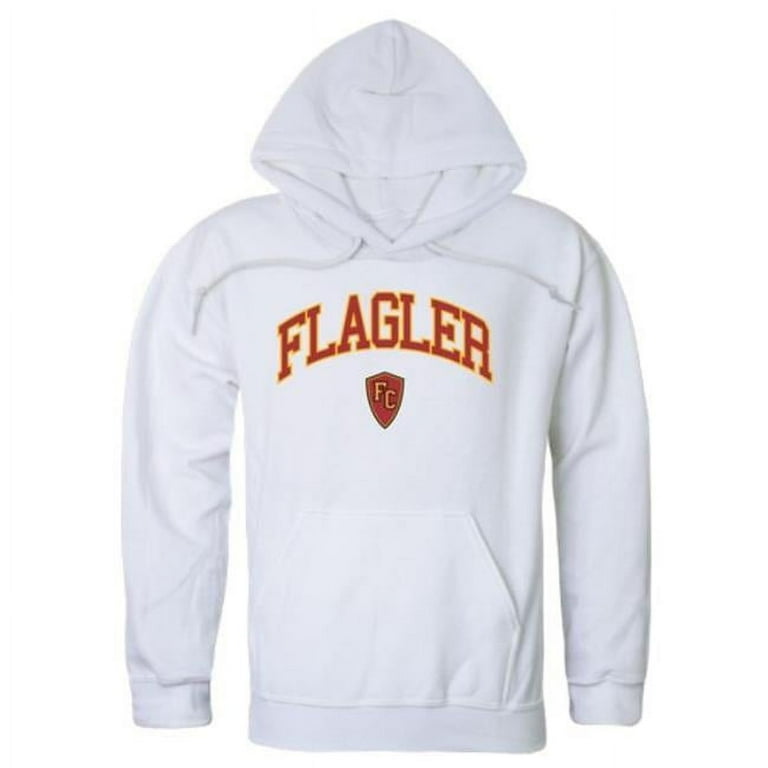 Flagler College Saints Campus Hoodie, White Extra Large