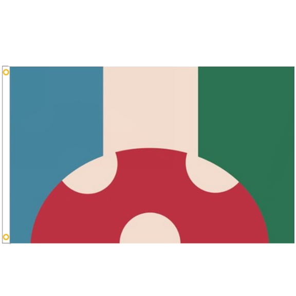 Flagnshow KinokoKingdom Dreamsmp Flag and Banners 60*90cm Ft Dream SMP Kinoko Kingdom Flags with Grommets