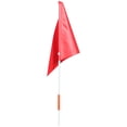 thumbnail image 1 of TEHAUX Red Bike Safety Flag for Kids with Glass Fiber Pole Lightweight Compact and Durable 1 Set, 1 of 1