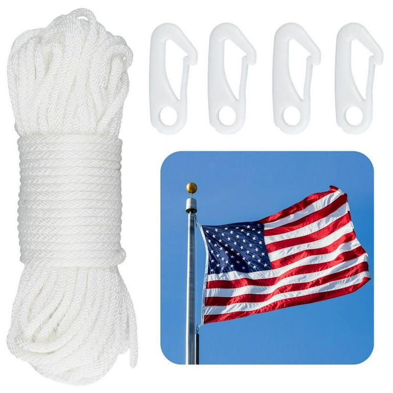 Flagpole Halyard Line, Flag Pole Rope Selection Guide