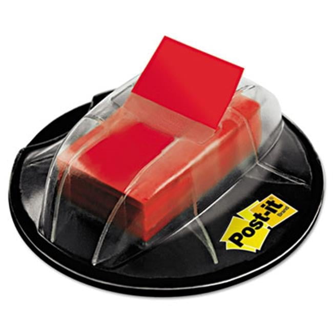 Flags  Flags in Desk Grip Dispenser  1 x 1 .75  Red  200-Dispenser