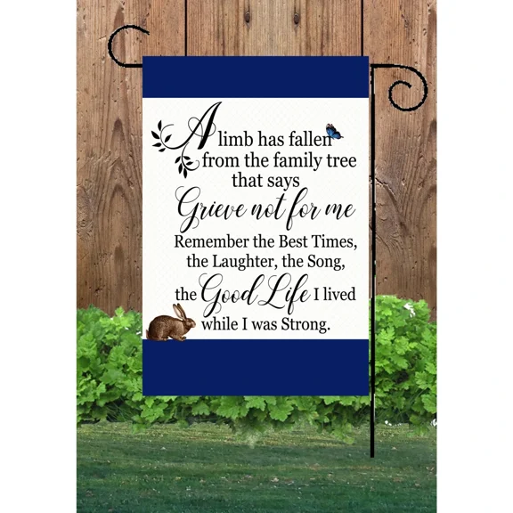 Flags Galore A Limb Has Fallen Garden Flag W