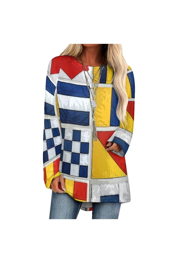 Flags Lotus Leaf Neck Women'S T-Shirt Cute Elegant Tops Tees Long Sleeve T-Shirts Casual Shirts Flags Sailing Boats Schooners