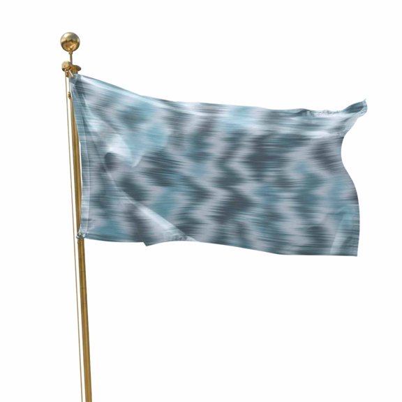 Flags for Outside 2x3 ft Blue Tie-dye Outdoor Flags Double Sided Grommets House Banner Modern Abstract Water Ripples Patio Yard Flag for Outdoor Party Porch Garden Decorations Indoor