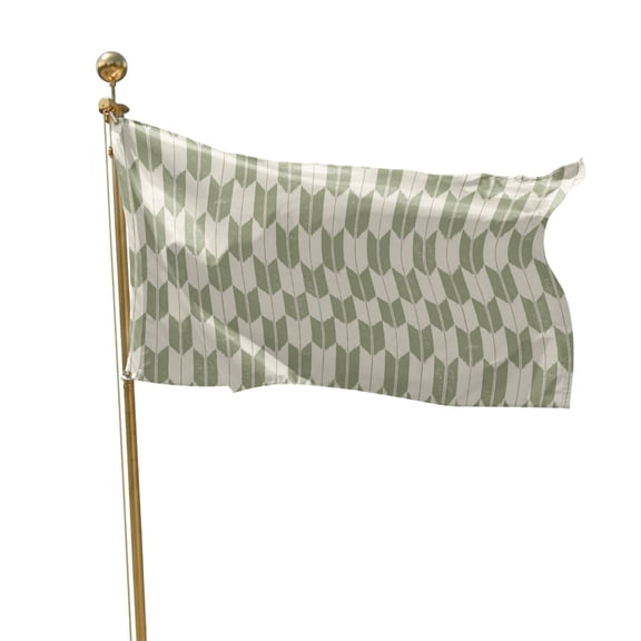 Flags for Outside 2x3 ft Sage Arrow Patterns Outdoor Flags Double Sided Grommets House Banner Abstract Geometric Lines Patio Yard Flag for Outdoor Flying Party Porch Garden Decorations Indoor