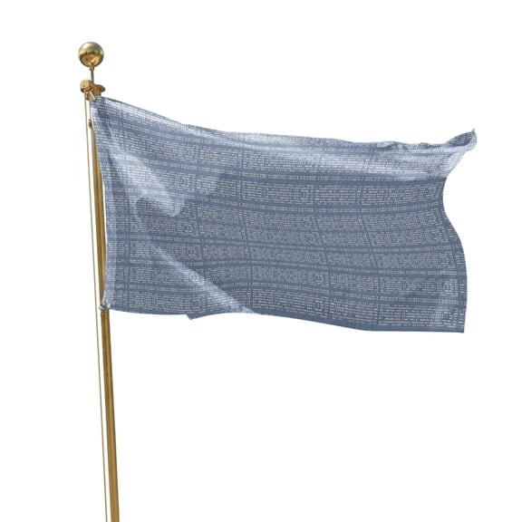 Flags for Outside 3x5 ft Blue Stripes Grain Outdoor Flags Double Sided Grommets House Banner Solid Color Patio Yard Flag for Outdoor Flying Party Porch Garden Decorations Indoor