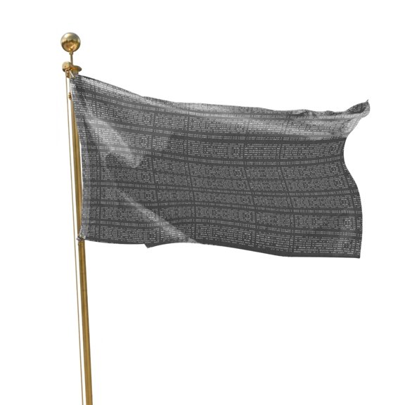 Flags for Outside 3x5 ft Grey Stripes Grain Outdoor Flags Double Sided Grommets House Banner Solid Color Patio Yard Flag for Outdoor Flying Party Porch Garden Decorations Indoor