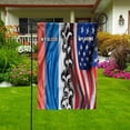 thumbnail image 1 of Flags-Russian American My Home My Blood Flag Russian Part Garden Flag, Double-Sided Decorative Outdoor Flag, Patriotic Polyester Yard Flag 12 x 18 in, 1 of 5