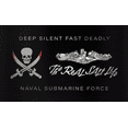 thumbnail image 1 of Flags Unfurled "Real Salt Life" 3’ x 5’ U.S. Navy Submarine Force Flag, 1 of 4