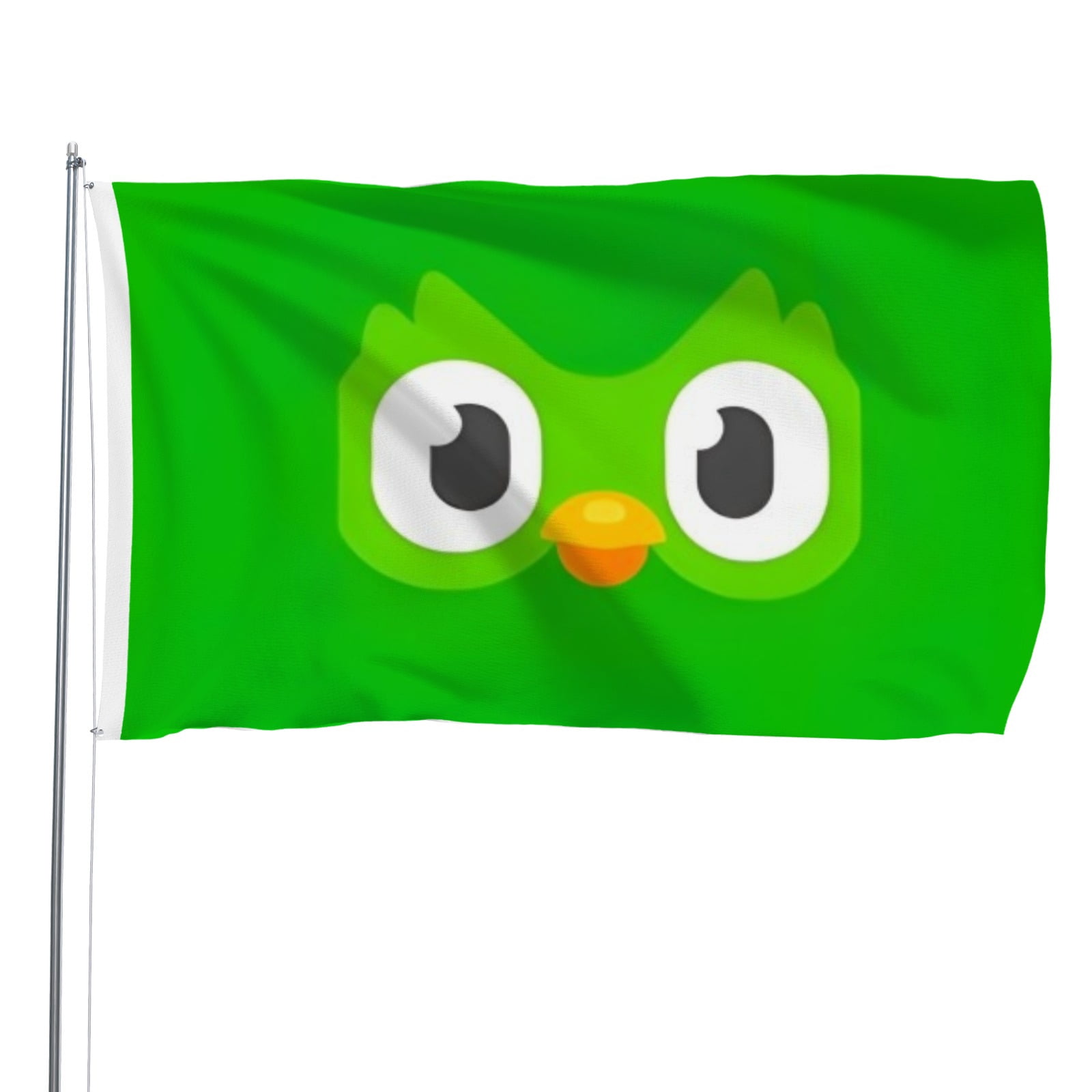 Flags for Duolingo Decorations for Home, Outside, Indoor Outdoor Flag, House Flag Party Gift Funny for Friends 3×5 FT