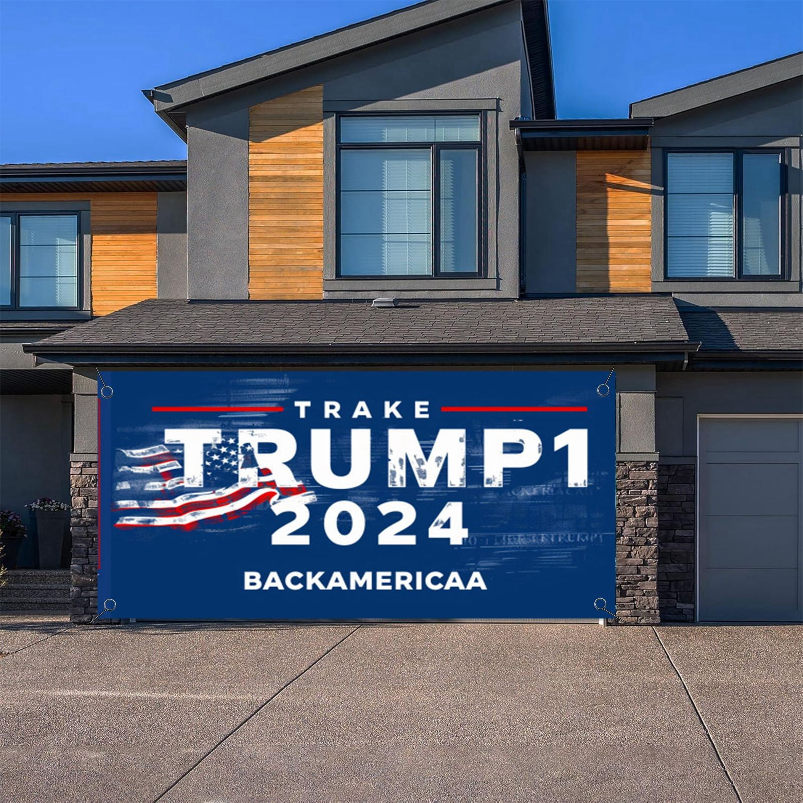 Flags for Room Guys Quotes Garage Door Decorations Garage Banners For